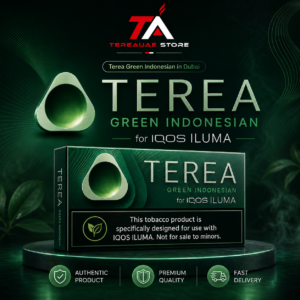 Terea Green Indonesian in Dubai for IQOS ILUMA with authentic product and fast UAE delivery