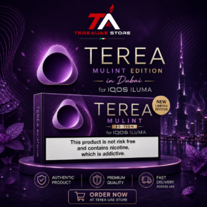 Terea Mulint Edition in Dubai for IQOS ILUMA with premium purple packaging and fast UAE delivery