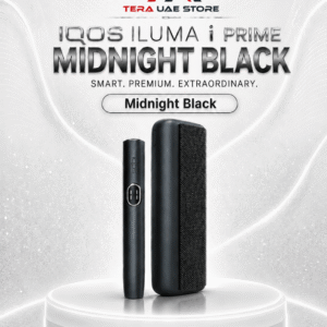 IQOS ILUMA i PRIME Midnight Black premium Holder and Pocket Charger at Terea UAE Store