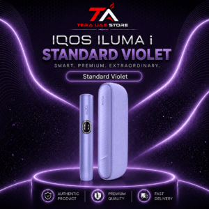 IQOS ILUMA i Standard Violet Digital Violet Holder and Pocket Charger at Terea UAE Store