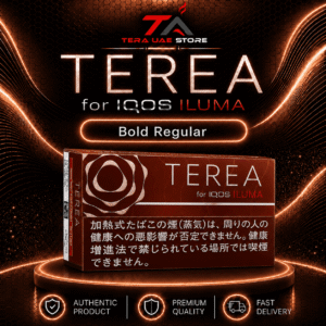 IQOS TEREA Bold Regular Japan pack at Terea UAE Store