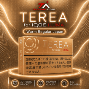 IQOS TEREA Warm Regular Japan pack with classic tobacco aroma for IQOS ILUMA