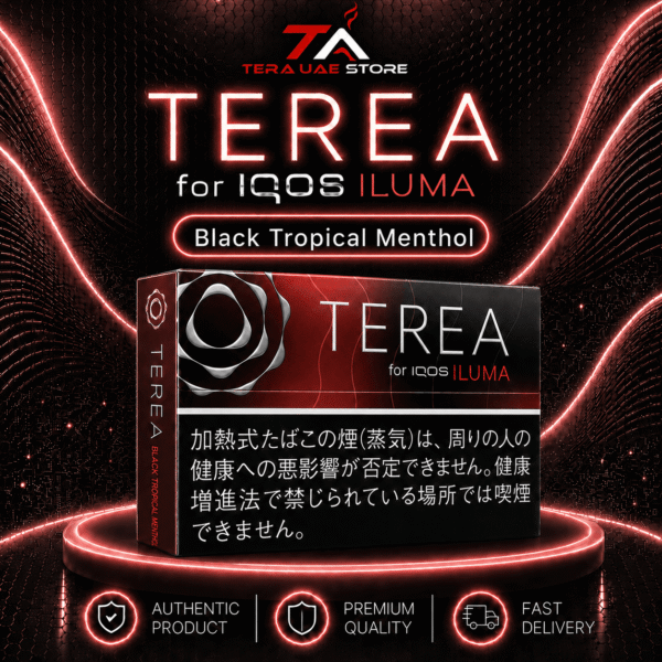 IQOS TEREA Black Tropical Menthol Japan