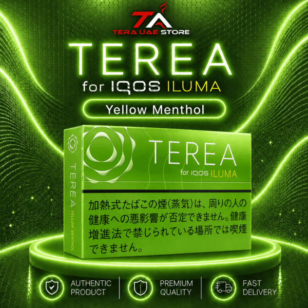 IQOS TEREA Yellow Menthol Japan