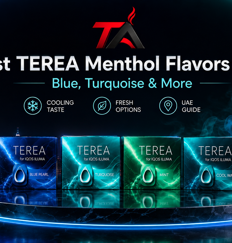 Best TEREA Menthol Flavors UAE: Blue, Turquoise & More