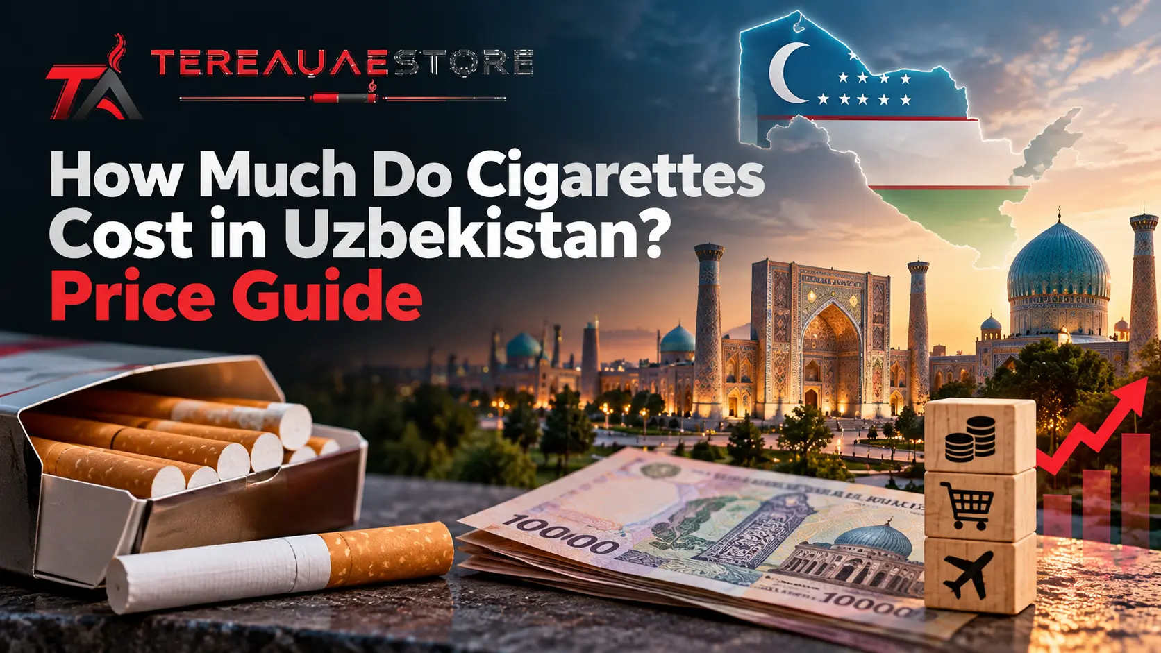 How much do cigarettes cost in Uzbekistan
