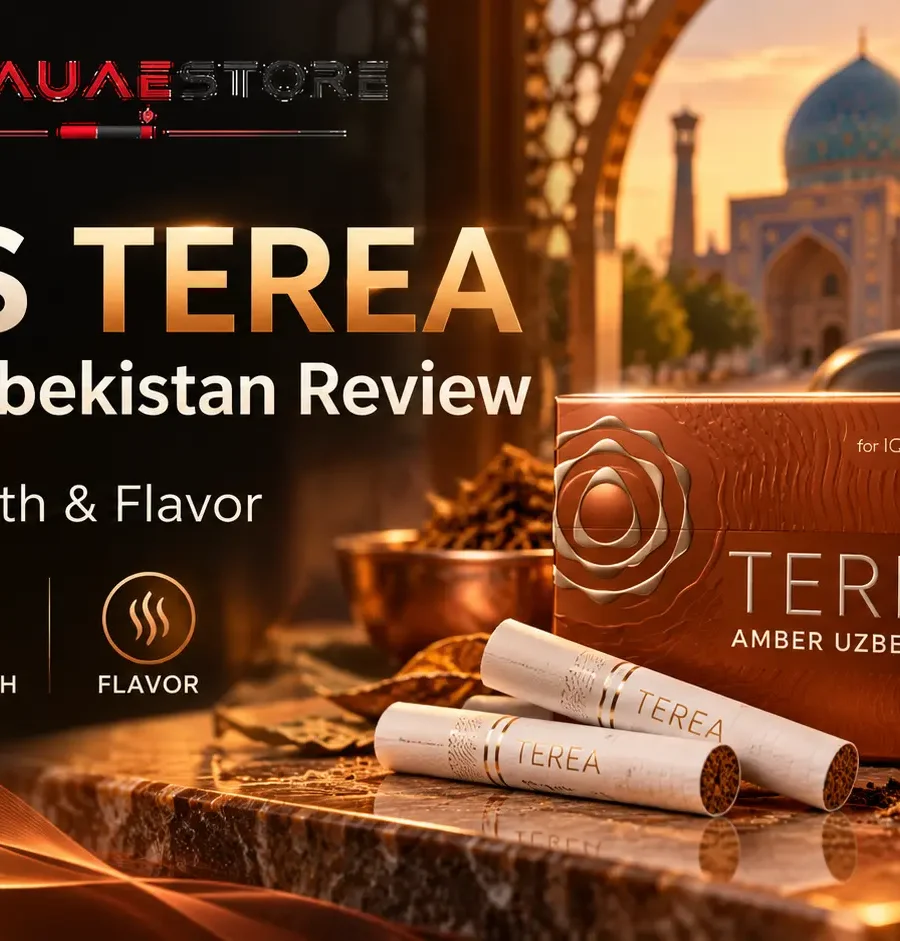 IQOS TEREA Amber Uzbekistan Taste, Strength and Flavor Review